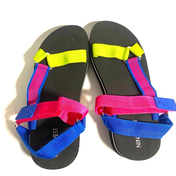 Nine West Sandals - Women's 9M - Picture 1 of 4